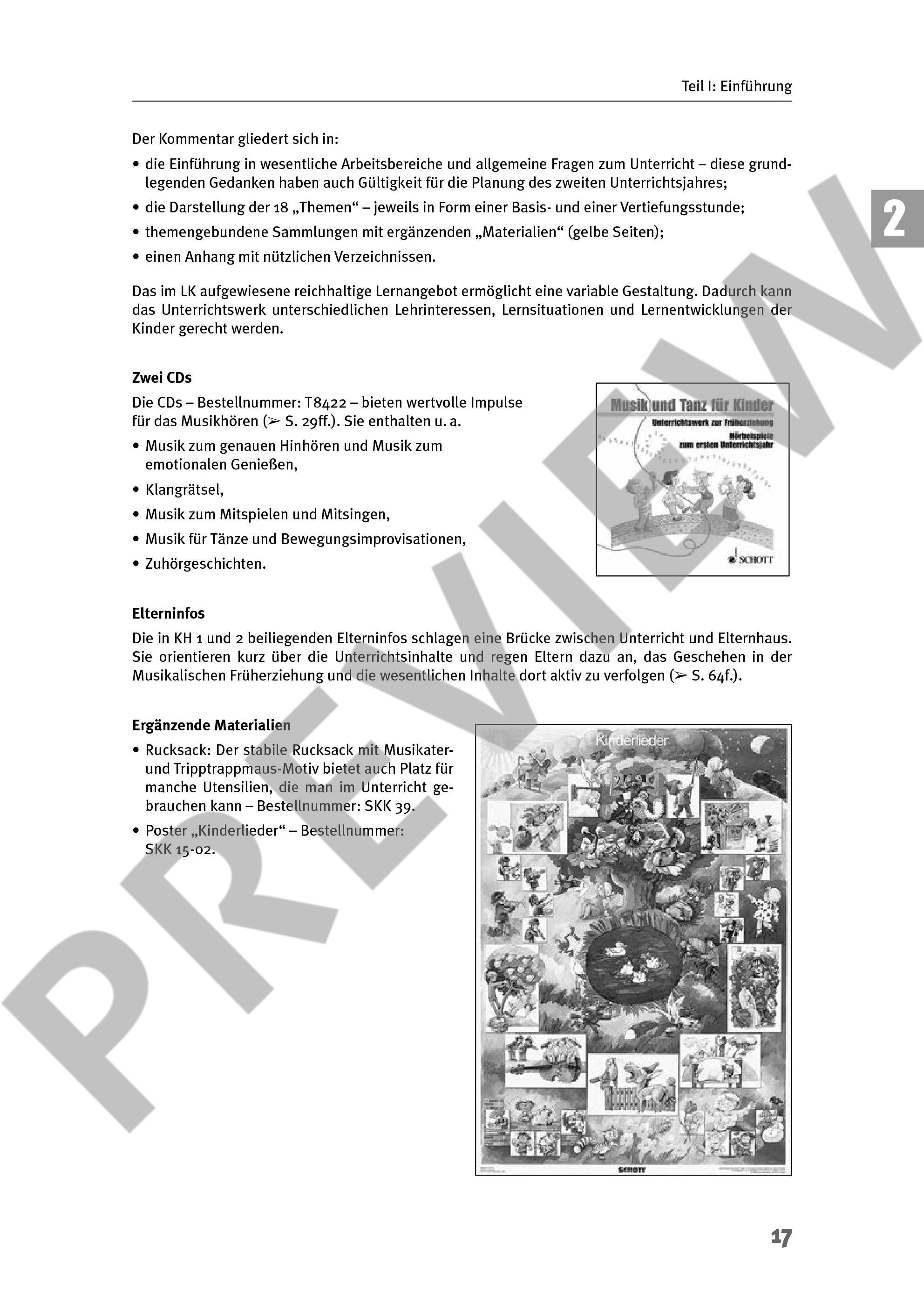 Anderes Coverbild Musik und Tanz für Kinder 1 - Lehrerordner 