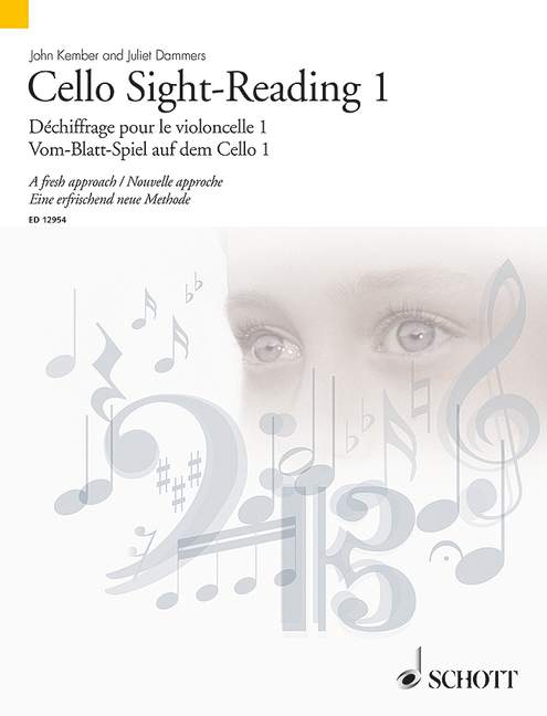 Vorderes Coverbild Vom-Blatt-Spiel auf dem Cello 1 Band 1