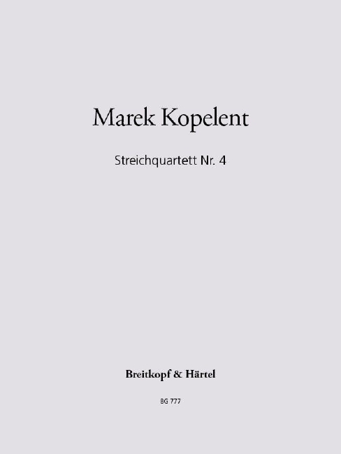 Anderes Coverbild Streichquartett Nr. 4