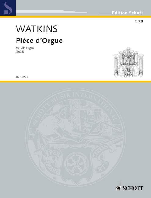 Vorderes Coverbild Pièce d'orgue 
