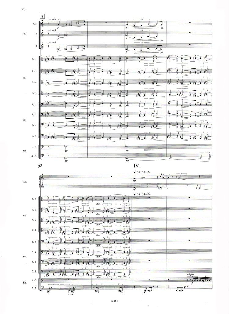 Anderes Coverbild Sieben Fragmente für Orchester 