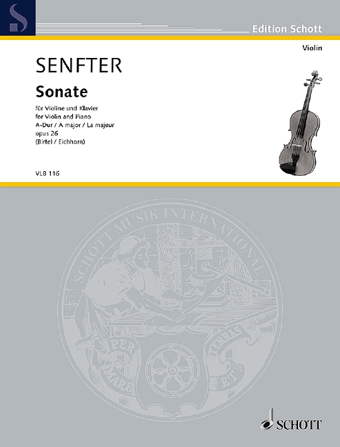 Vorderes Coverbild Sonate A-Dur op. 26 