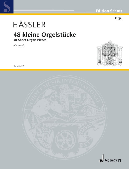 Vorderes Coverbild 48 kleine Orgelstücke 