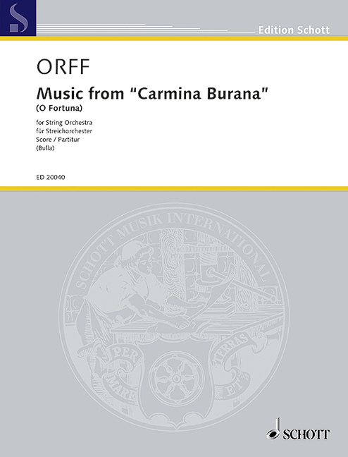 Vorderes Coverbild Music from Carmina Burana 