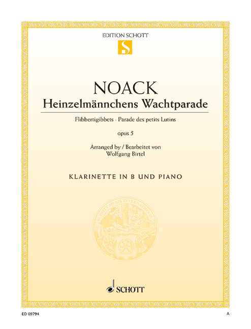 Vorderes Coverbild Heinzelmännchens Wachtparade op. 5 