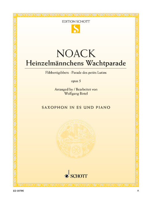 Vorderes Coverbild Heinzelmännchens Wachtparade op. 5 