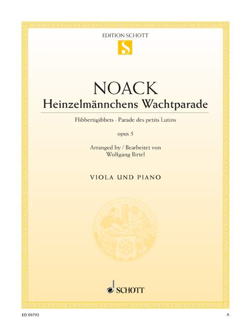 Vorderes Coverbild Heinzelmännchens Wachtparade op. 5 