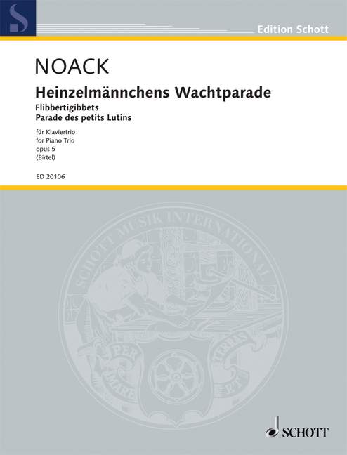 Vorderes Coverbild Heinzelmännchens Wachtparade op. 5 