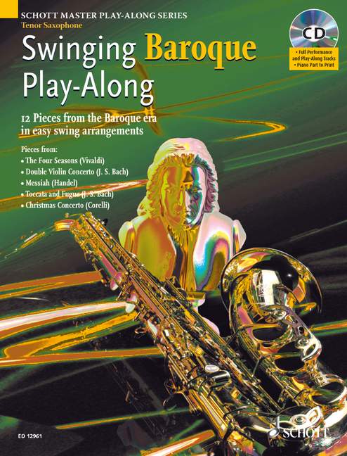 Vorderes Coverbild Swinging Baroque Play-Along 