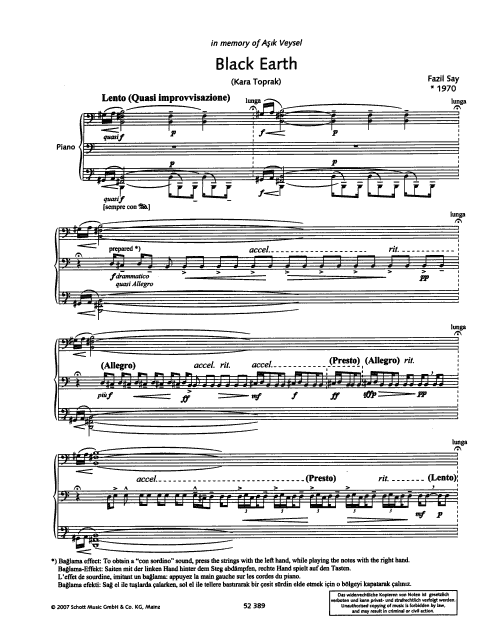 Anderes Coverbild Black Earth op. 8 