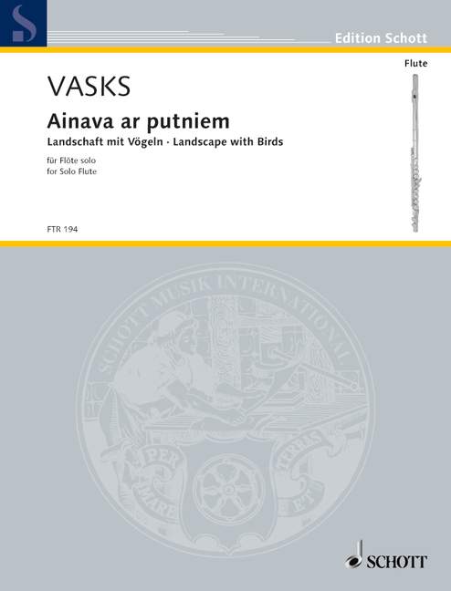 Vorderes Coverbild Ainava ar putniem 