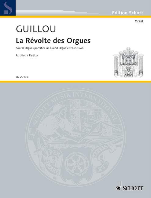 Vorderes Coverbild Aufruhr der Orgeln op. 69 