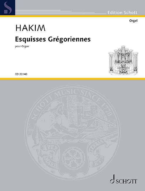 Vorderes Coverbild Esquisses Grégoriennes 
