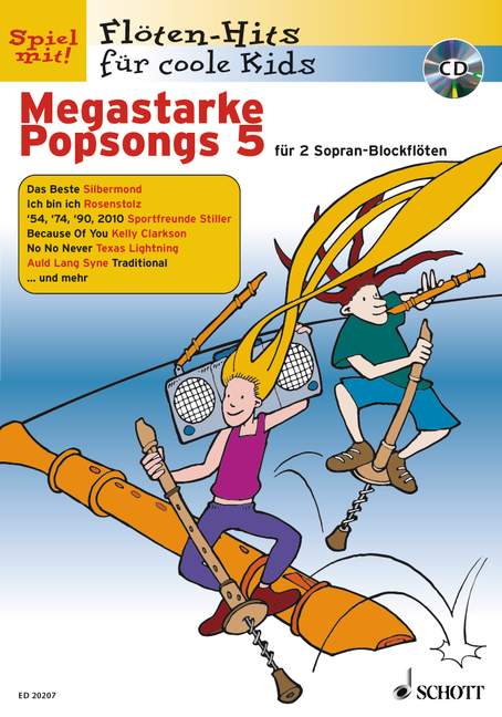 Vorderes Coverbild Megastarke Popsongs Band 5
