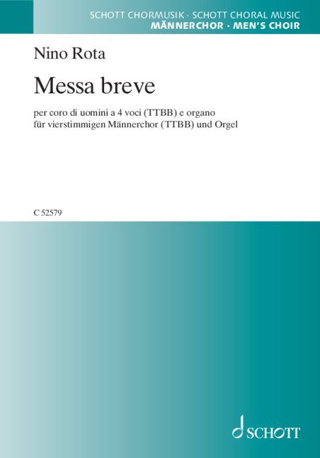 Vorderes Coverbild Messa breve 