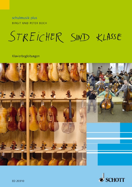 Vorderes Coverbild Streicher sind klasse 