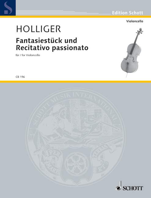 Vorderes Coverbild Fantasiestück und Recitativo passionato 