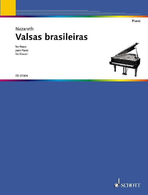 Vorderes Coverbild Valsas brasileiras 
