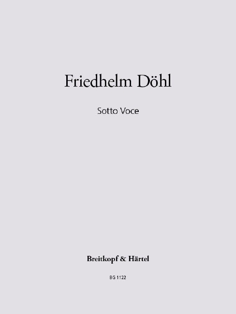 Anderes Coverbild Sotto Voce