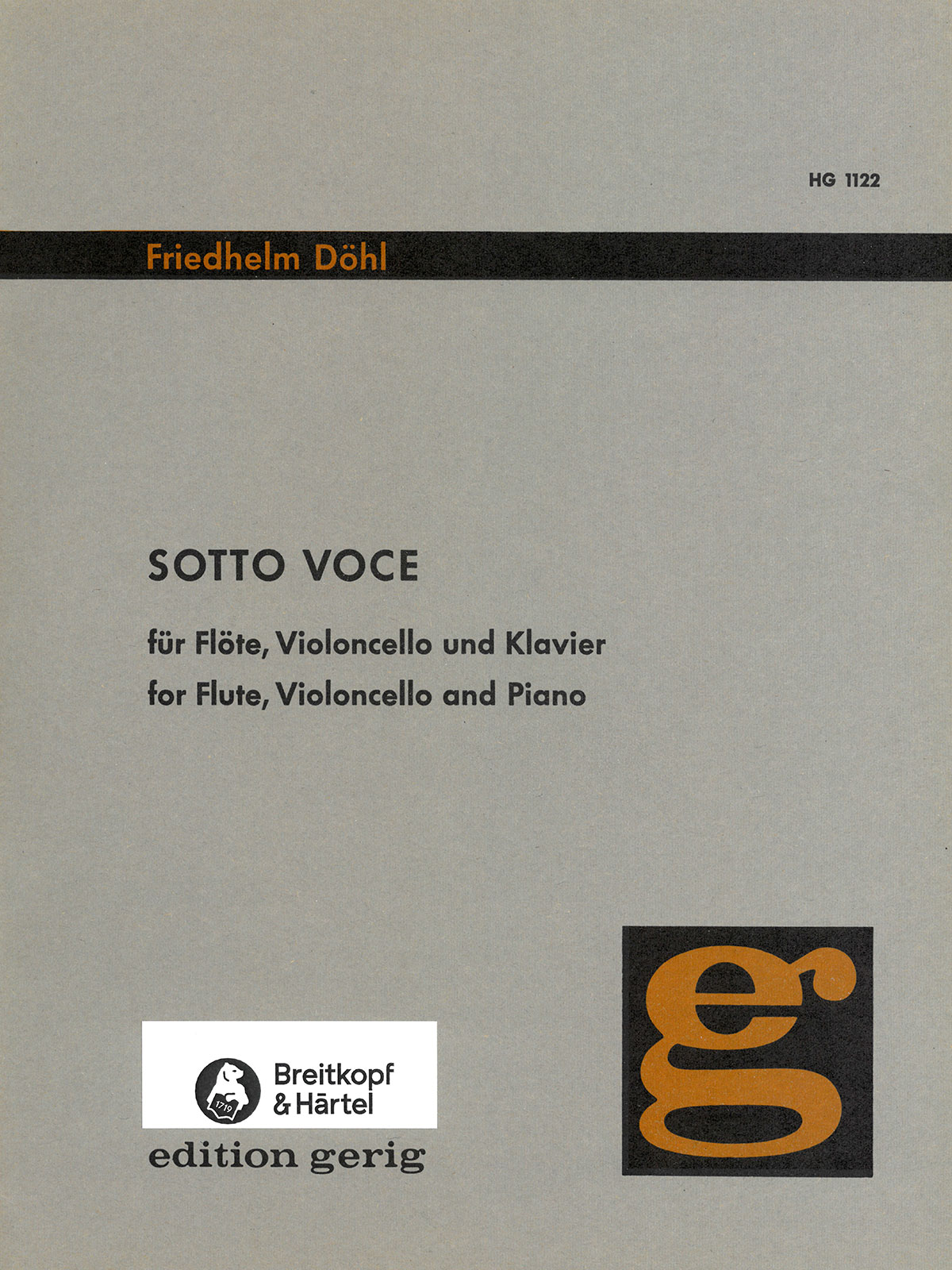 Anderes Coverbild Sotto Voce