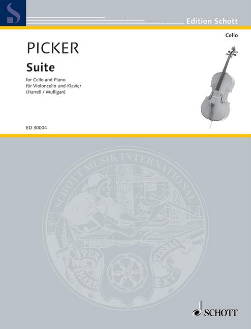 Vorderes Coverbild Suite für Violoncello und Klavier 