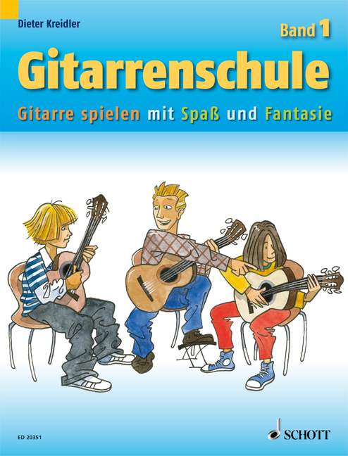 Vorderes Coverbild Gitarrenschule Band 1
