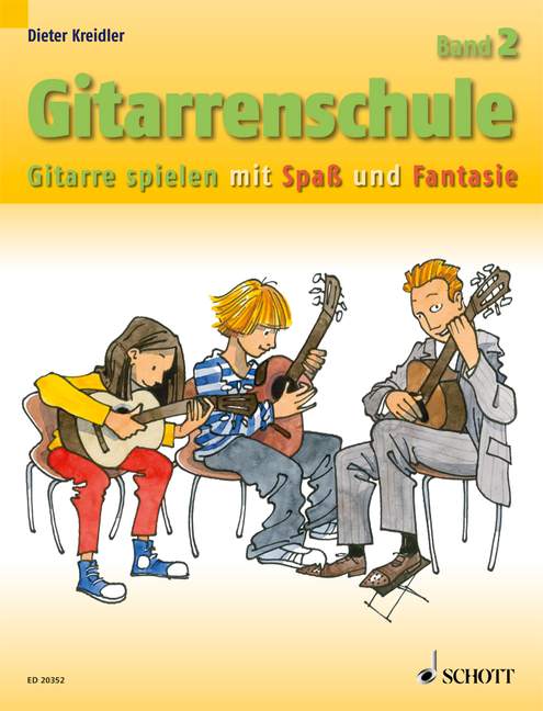 Vorderes Coverbild Gitarrenschule Band 2