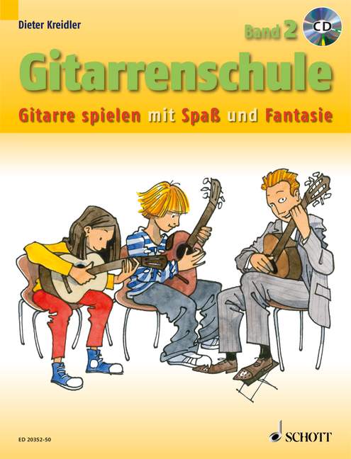 Vorderes Coverbild Gitarrenschule Band 2
