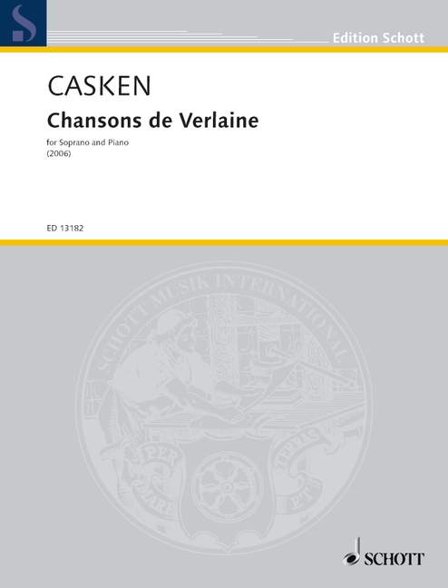 Vorderes Coverbild Chansons de Verlaine 