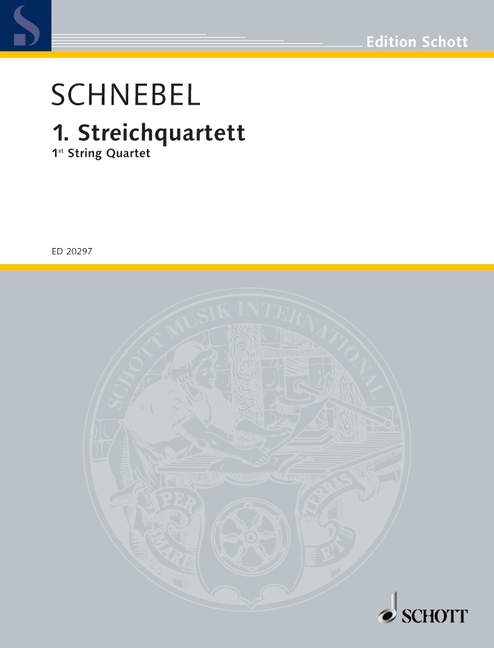 Vorderes Coverbild 1. Streichquartett 