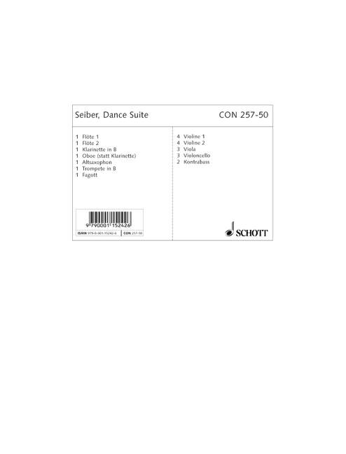 Vorderes Coverbild Dance Suite 