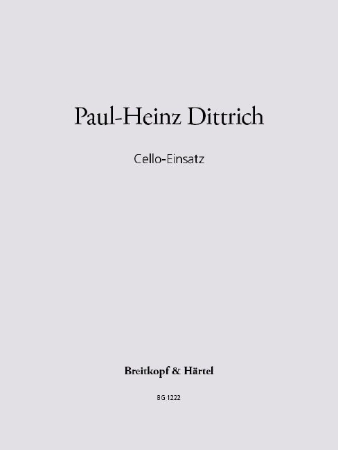Anderes Coverbild Cello-Einsatz