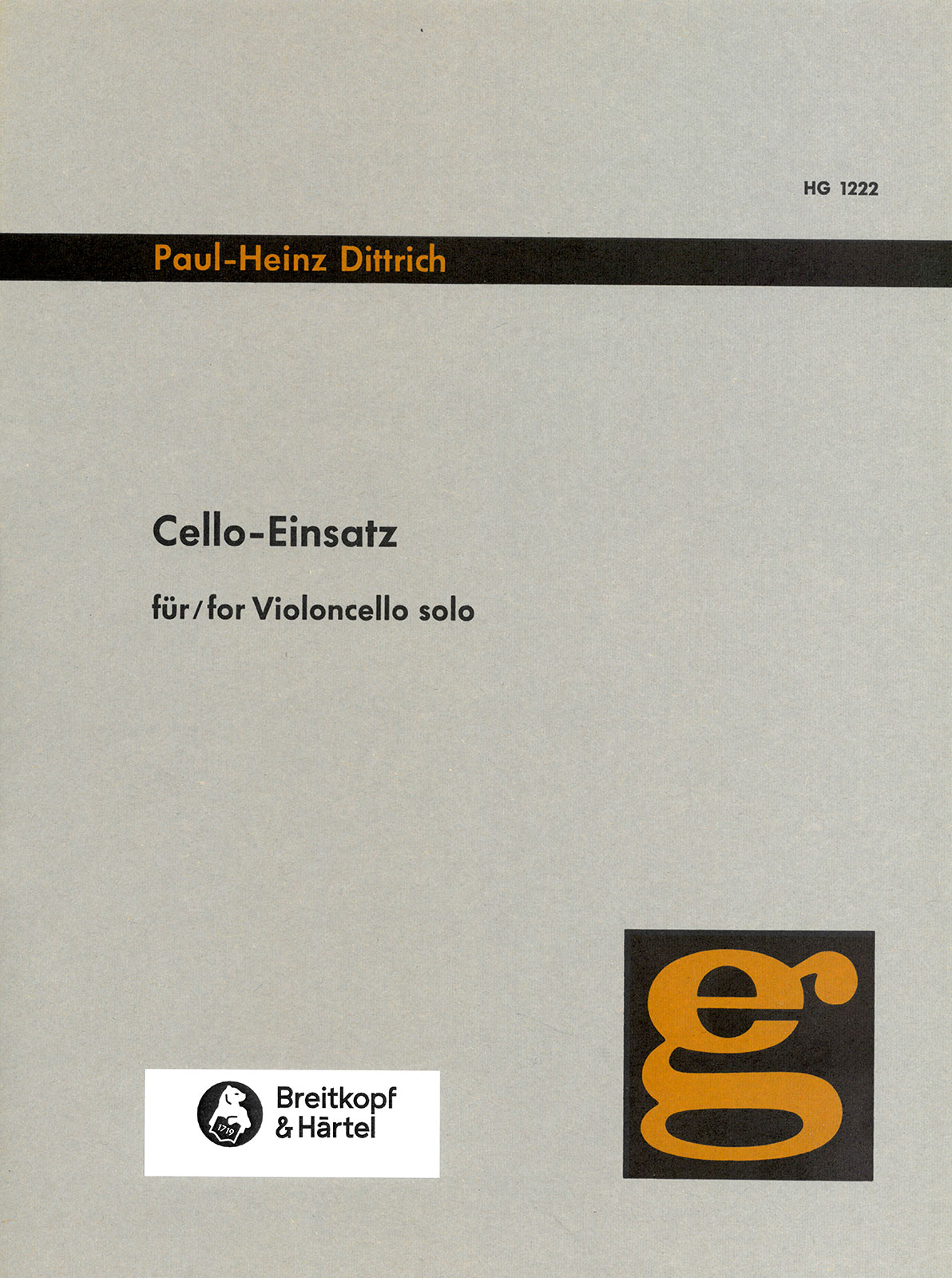 Anderes Coverbild Cello-Einsatz