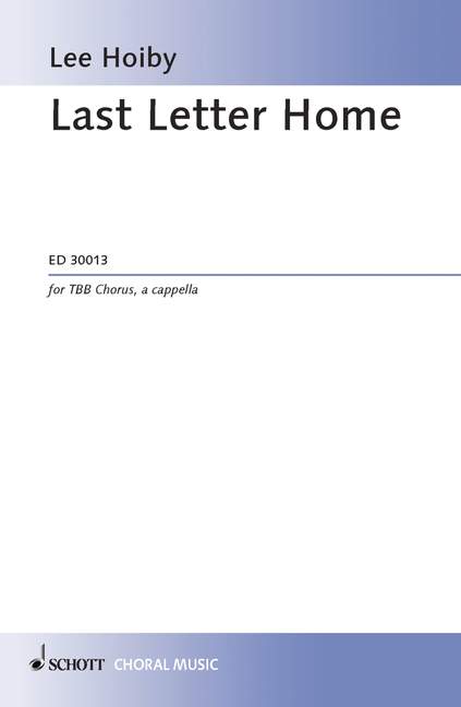 Vorderes Coverbild Last Letter Home 