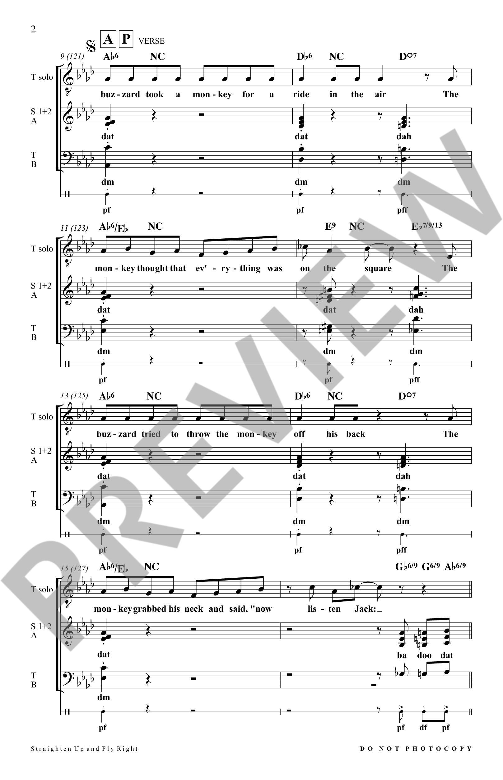 Anderes Coverbild Straighten Up and Fly Right 