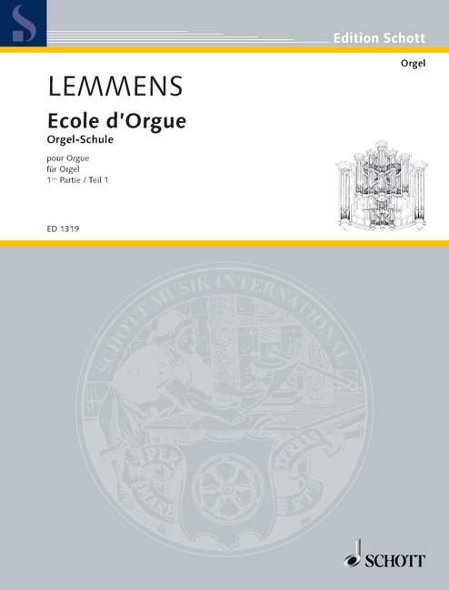 Vorderes Coverbild Orgel-Schule 