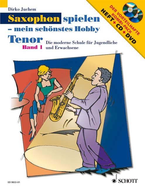 Vorderes Coverbild Saxophon spielen - mein schönstes Hobby Band 1