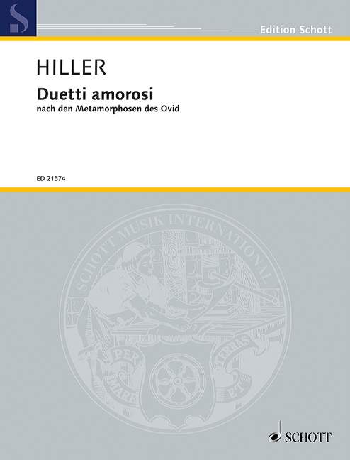 Vorderes Coverbild Duetti amorosi 