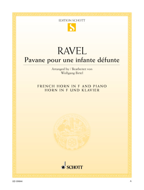 Vorderes Coverbild Pavane pour une infante défunte 