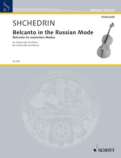 Vorderes Coverbild Belcanto im russischen Modus 