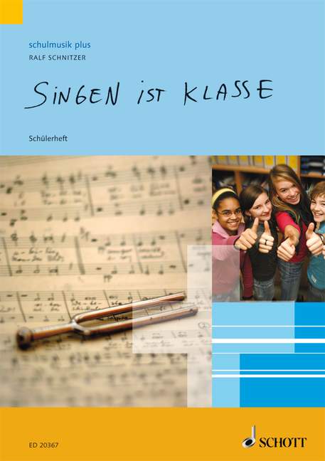 Vorderes Coverbild Singen ist klasse 