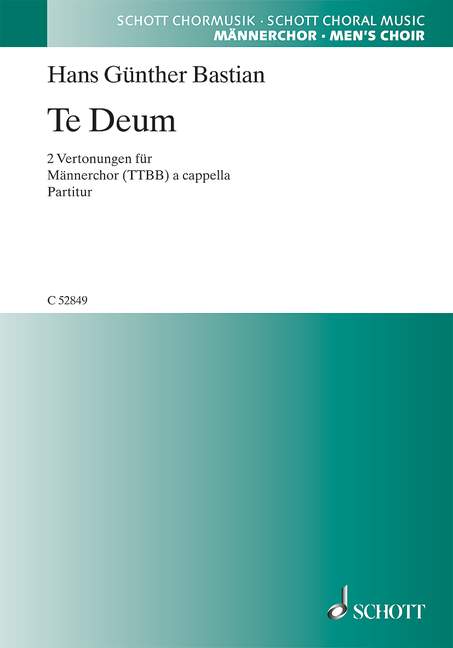 Vorderes Coverbild Te Deum 