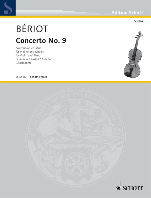 Vorderes Coverbild Violinkonzert Nr. 9 a-Moll op. 104 Nr. 12