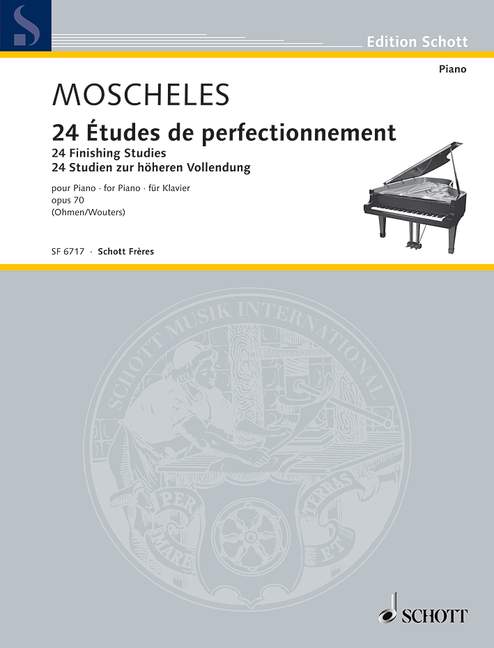 Vorderes Coverbild 24 Studien zur höheren Vollendung op. 70 
