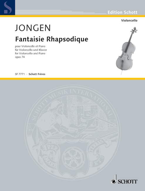 Vorderes Coverbild Fantaisie Rhapsodique op. 74 
