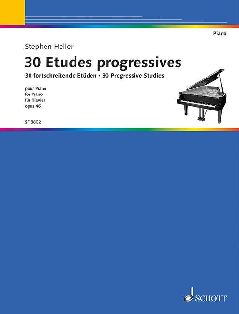 Vorderes Coverbild Trente Études progressives 