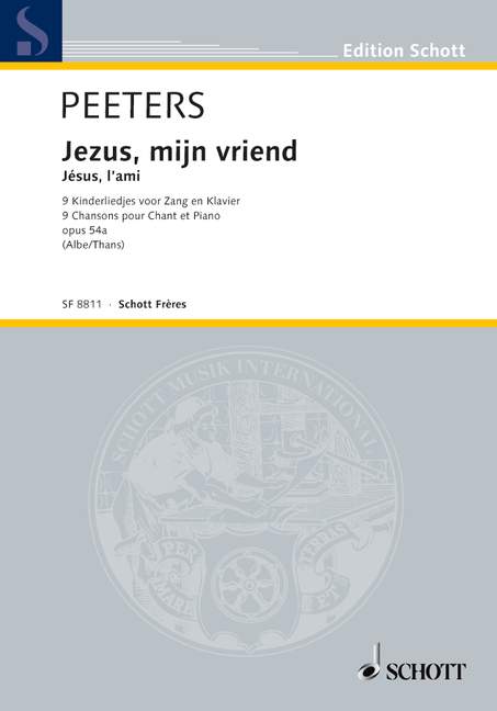Vorderes Coverbild Jezus Mijn Vriend op. 54a 