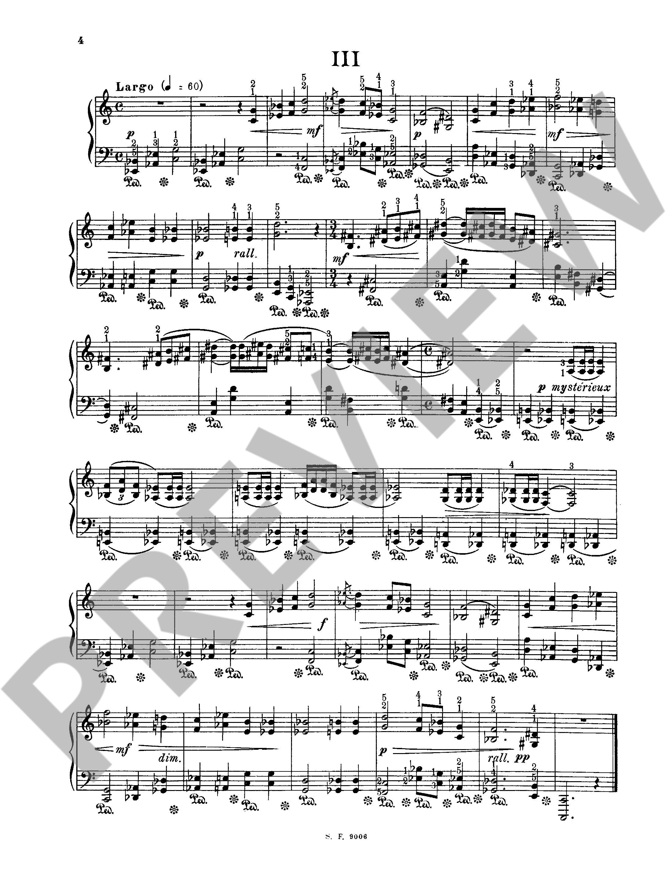 Anderes Coverbild Préludes Brefs op. 9 