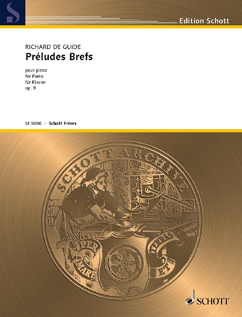 Vorderes Coverbild Préludes Brefs op. 9 