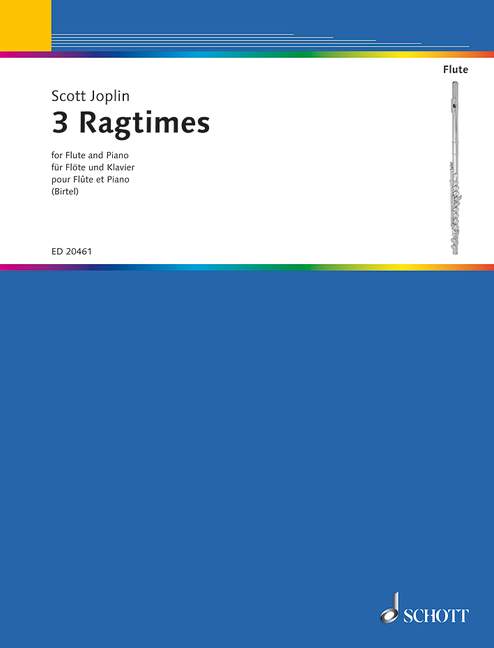Vorderes Coverbild 3 Ragtimes 